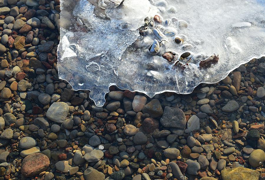 Stones Under The Water  Digital Art by Lyle Crump