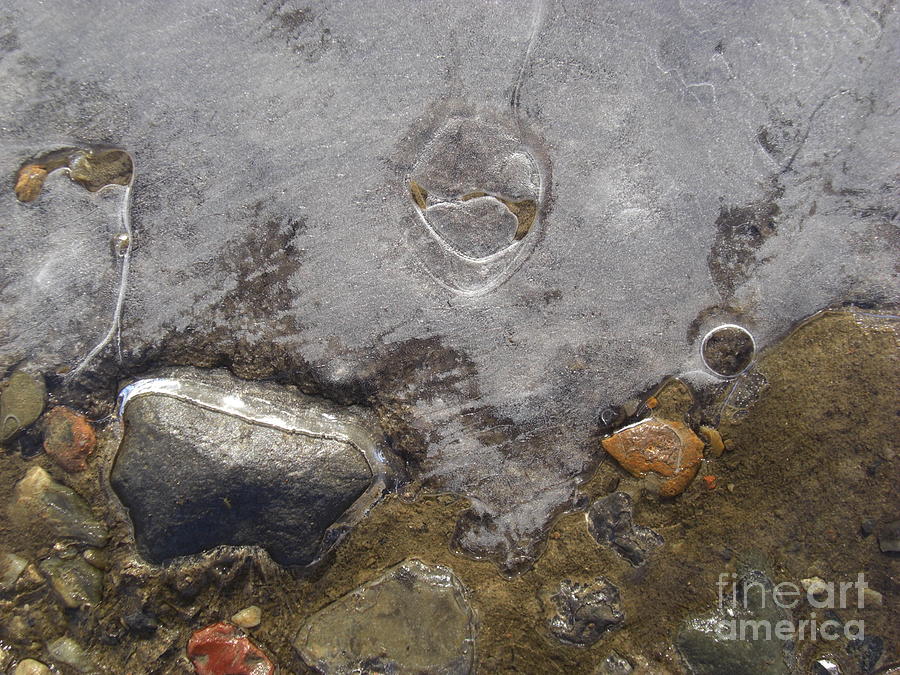 Stones, water, ice 3 by Liliane DUMONT-BUIJS Stones, water, ice 3 by Liliane DUMONT-BUIJS