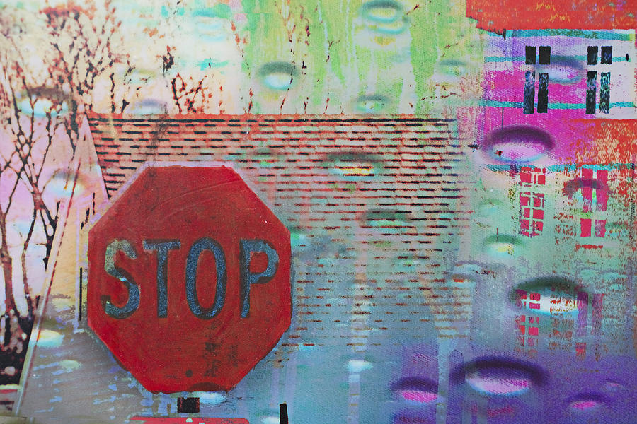 Stop For Color Photograph by Susan Stone