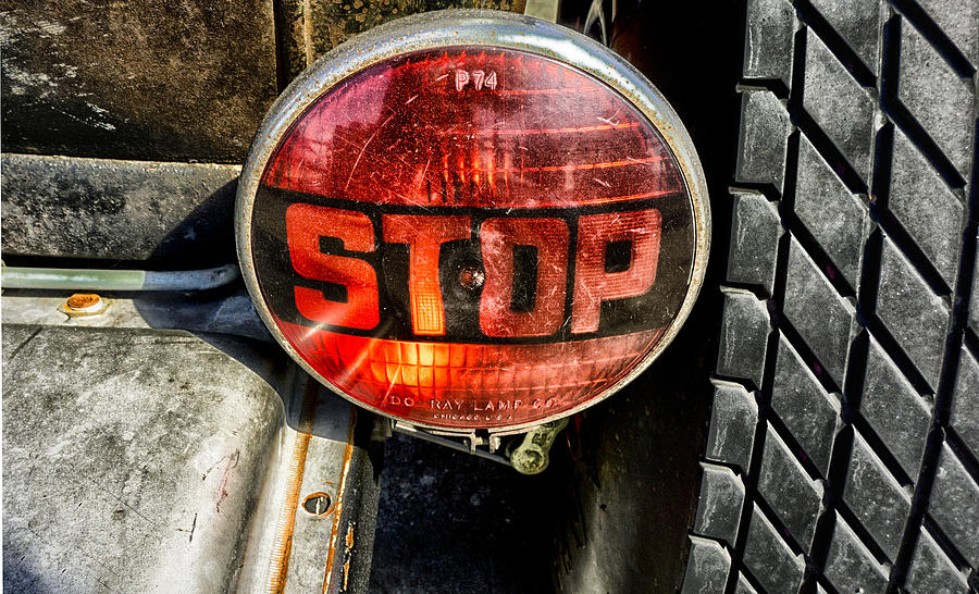 Stop Light Classic Photograph by Michael Hope