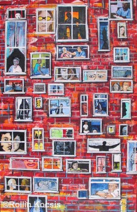 People Painting - Stories by Rollin Kocsis People Painting - Stories by Rollin Kocsis