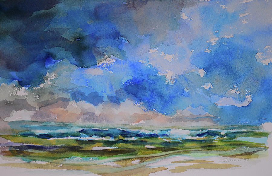 Storm a comin Painting by Julianne Felton