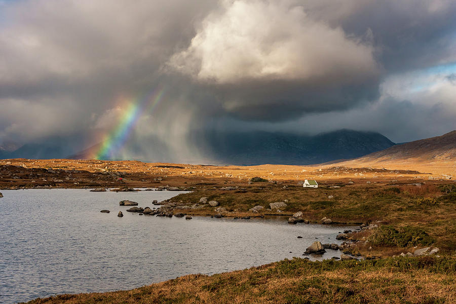 Storm and Rainbow in Connemara Photograph by Pierre Leclerc Photography