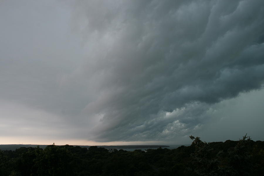 Storm Approaches Montauk Photograph by Christopher J Kirby
