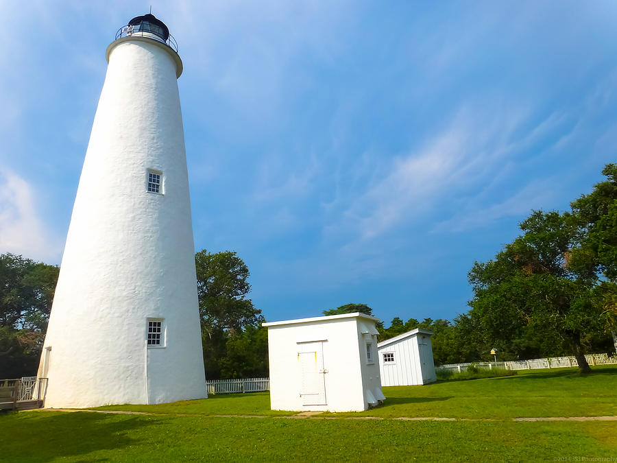 Storm Approaching Over Ocracoke Lighthouse Photograph by Jeff at JSJ Photography