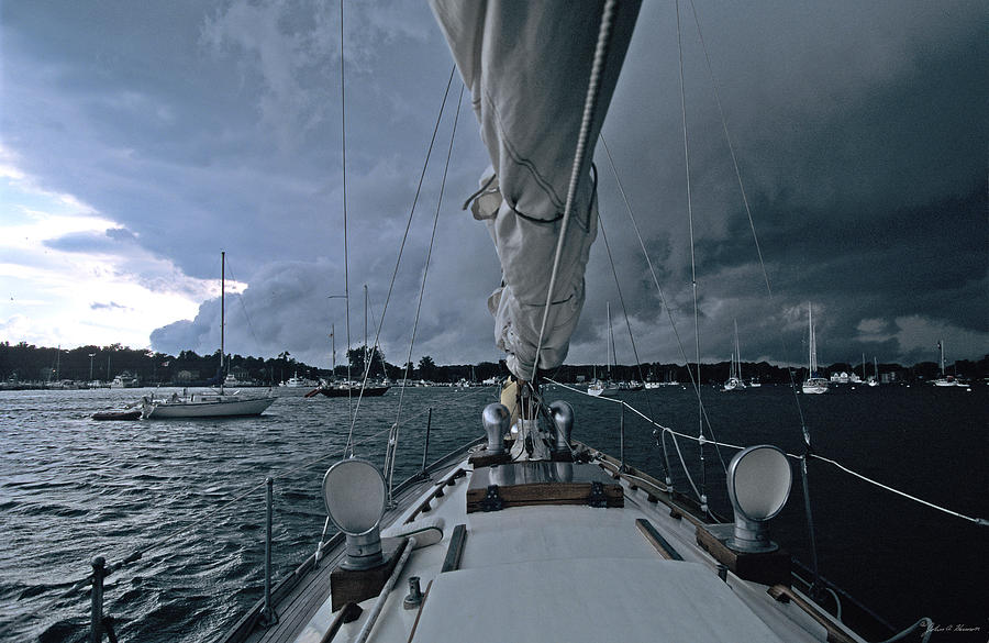 Storm at Put-in-Bay Photograph by John Harmon