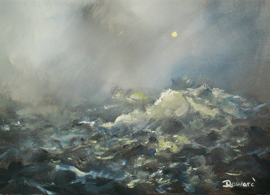 Storm at Sea Painting by Raymond Doward