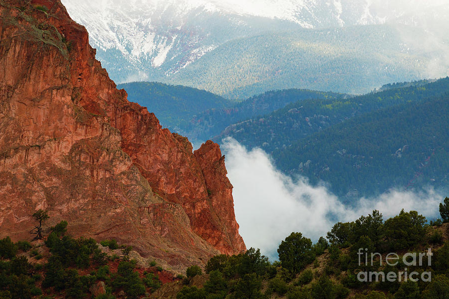 Storm Brewing at Garden of the Gods Photograph by Steven Krull