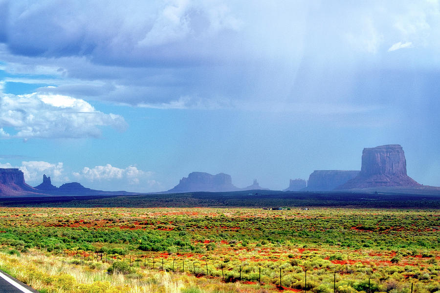 Storm Cell Approaching Monument Valley 06 Photograph by Thomas Woolworth
