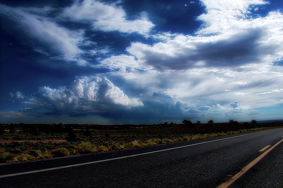 Storm Cell Glenn Canyon Arizona Area Photograph by Thomas Woolworth
