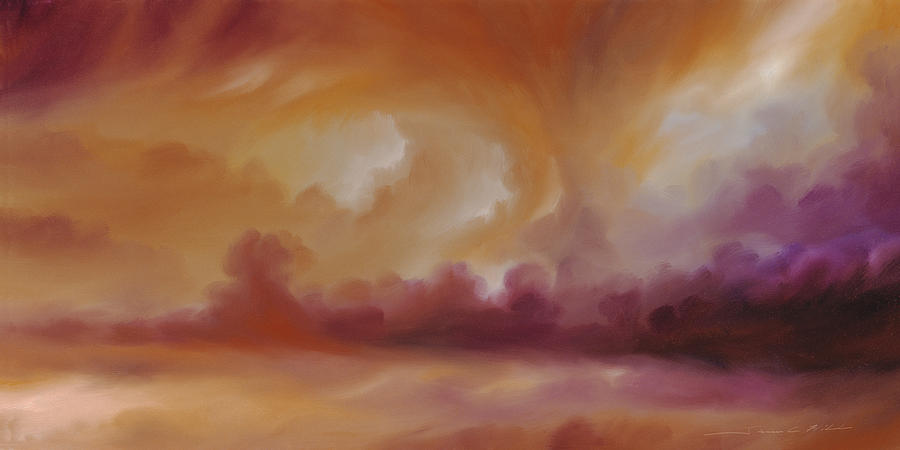 Storm Clouds 2 Painting by James Hill