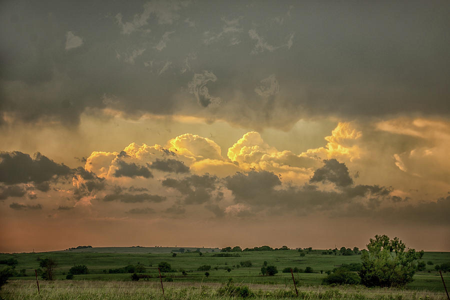 Sunset Photograph - Storm Clouds #5 by Jolynn Reed