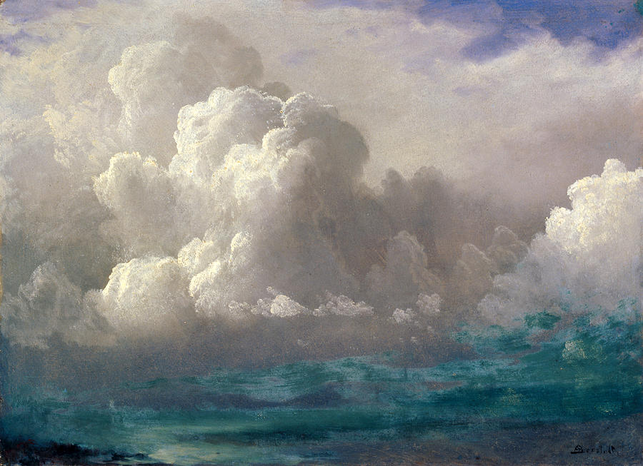 Storm Clouds Painting by Albert Bierstadt