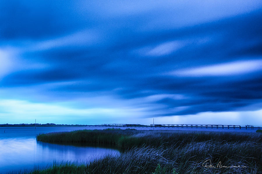 Storm Clouds at New Inlet 7015 Photograph by Dan Beauvais