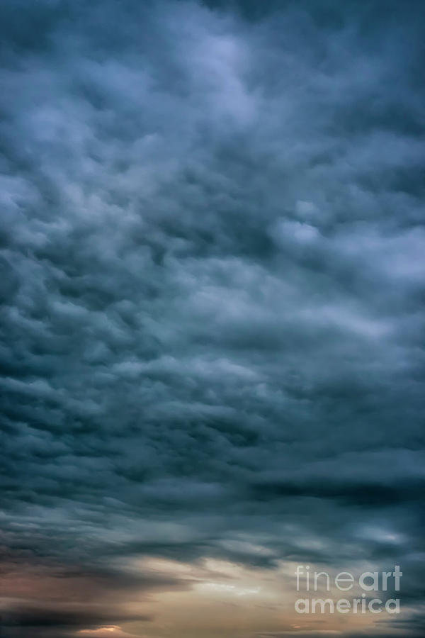 Storm Clouds Eastern Sky Photograph by Thomas R Fletcher