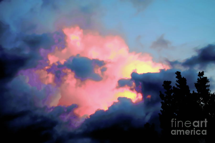 Storm Clouds Photograph by Priscilla Batzell Expressionist Art Studio Gallery