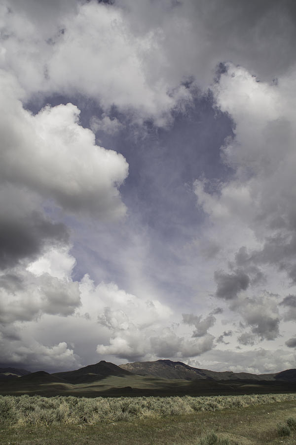 Storm Clouds In The Desert Photograph by Karen W Meyer