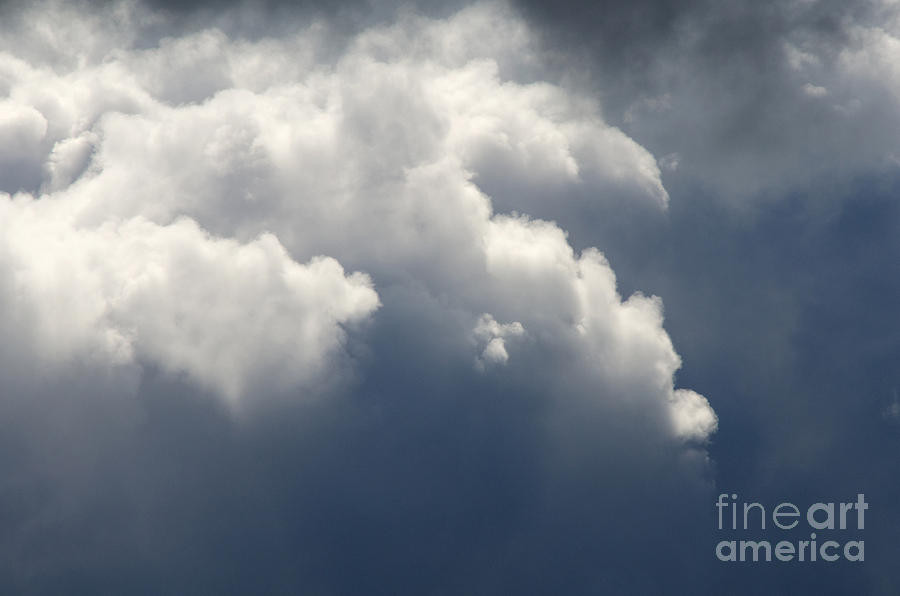 Nature Photograph - Storm Clouds by Jennifer Booher
