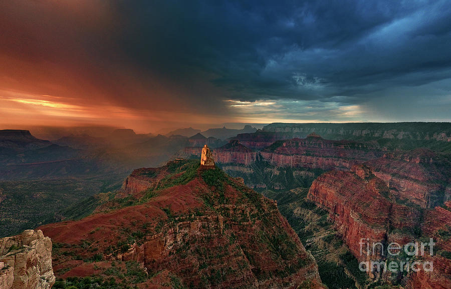 storm clouds north rim grand canyon arizona by Dave Welling storm clouds north rim grand canyon arizona by Dave Welling