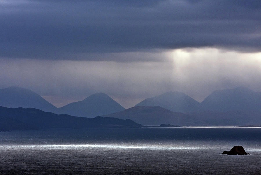 Storm Clouds on the Cuillins Photograph by John McKinlay