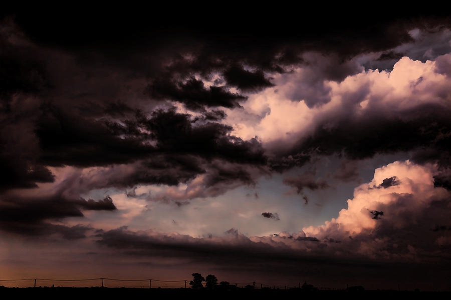 Storm Clouds on the Horizon Photograph by Theresa Campbell