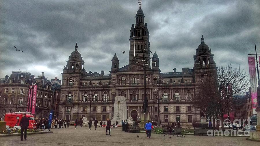 Storm Clouds Over George Square Photograph