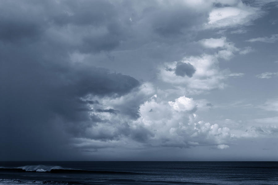 Storm Clouds Over Ocean #2 Photograph by Paul Rebmann