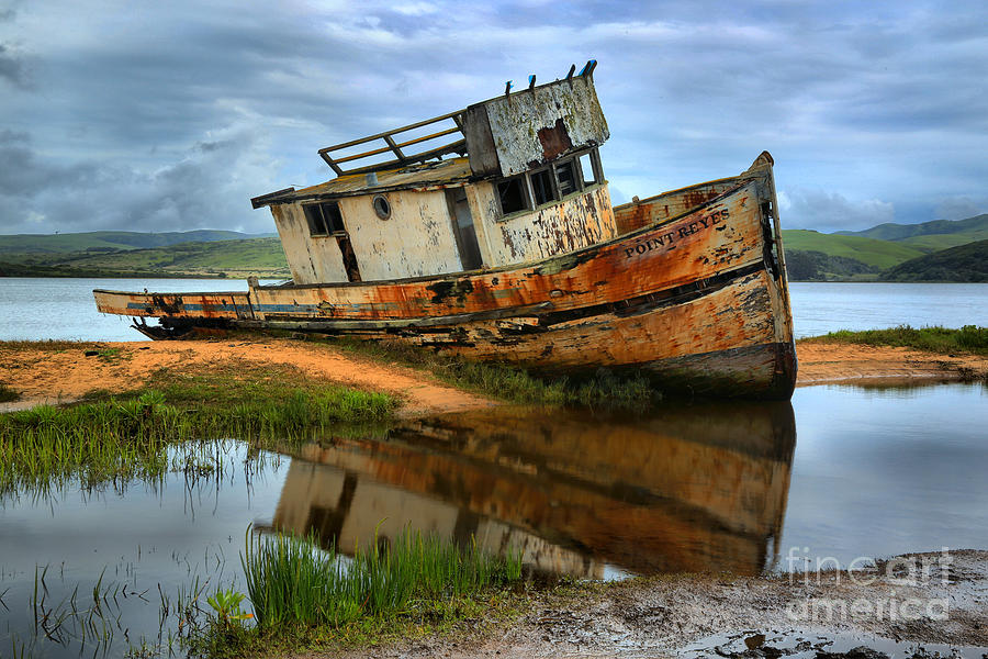 Storm Clouds Over The S S Point Reyes Photograph by Adam Jewell