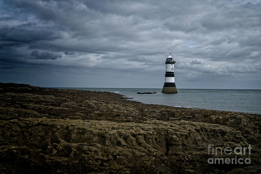 Storm Clouds Over The Trwyn Du Lighthouse Photograph by MSVRVisual ...