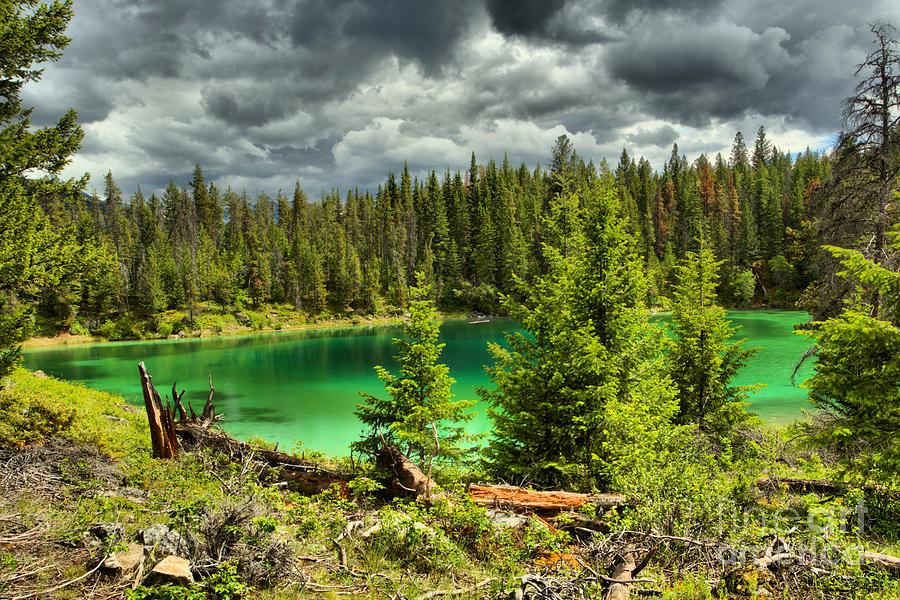 Storm Clouds Over The Valley Of Five Lakes Photograph by Adam Jewell