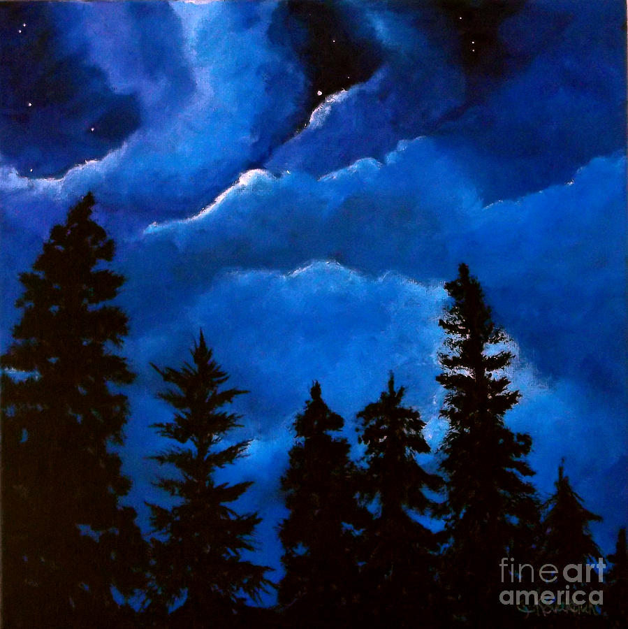 Storm Guardians Painting by Carol Kovalchuk