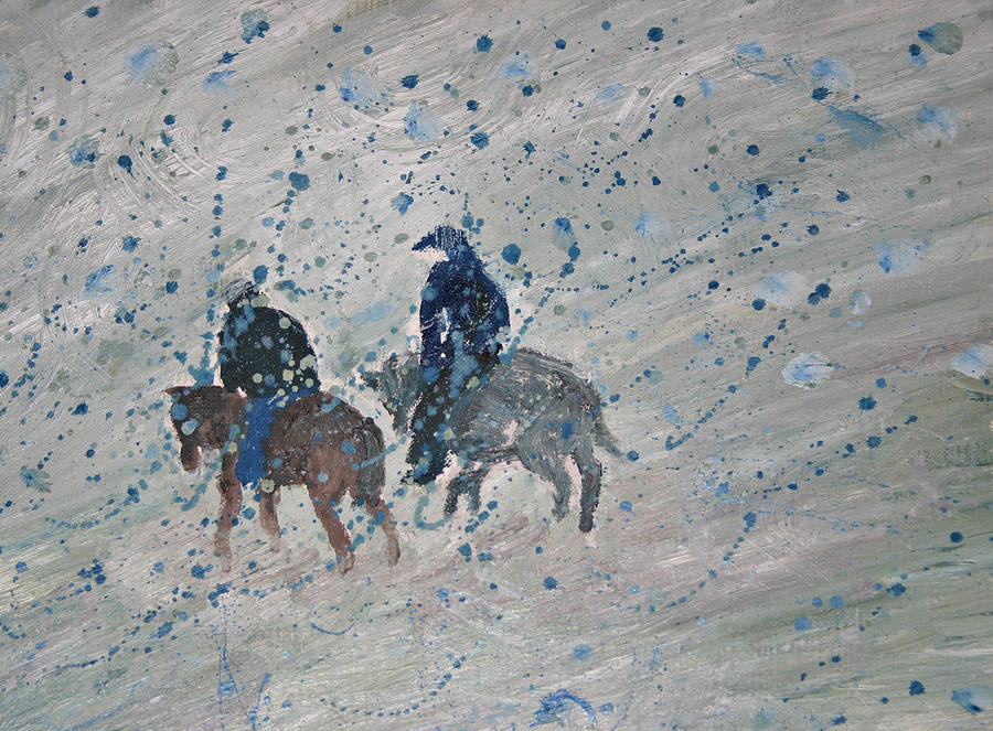 Horse Painting - Storm Horses by Desiree Aguirre