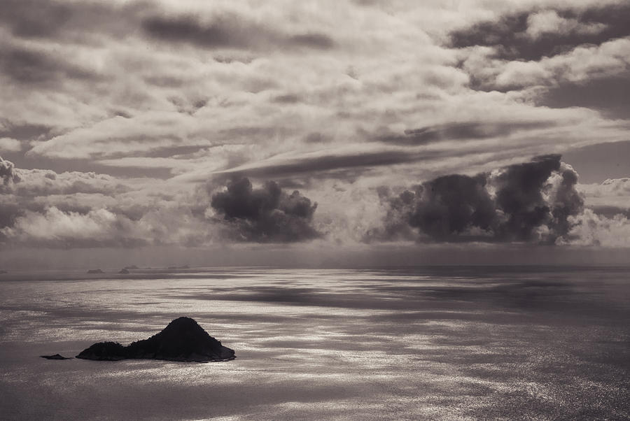 Nature Photograph - Storm Island by Santiago Tomas Gutiez