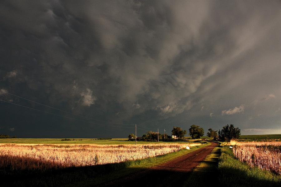 Storm Lane Photograph by David Matthews