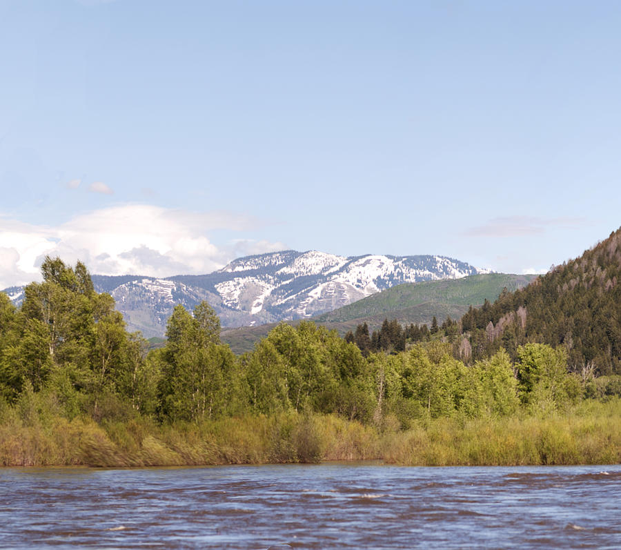 Storm Mountain With The Yampa River Photograph by Daniel Hebard