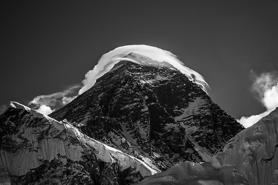 Storm On Everest Photograph by Owen Weber