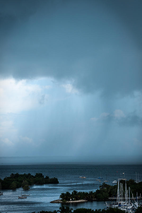 Storm on the Bay Photograph by Frank Mari