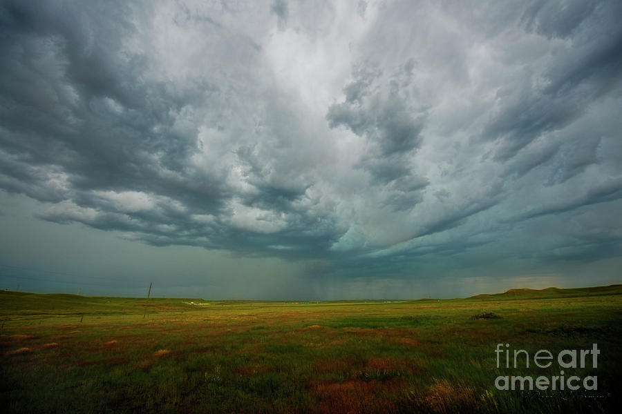 Storm on the Plains Photograph by David Arment