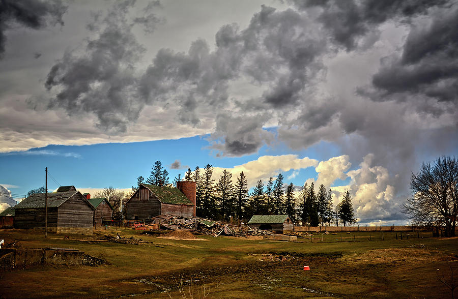 Storm Over Birch Barn Photograph by Bonfire Photography | Fine Art America