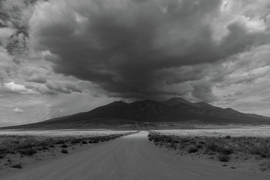 Storm Over Blanca Peak Photograph by TM Schultze