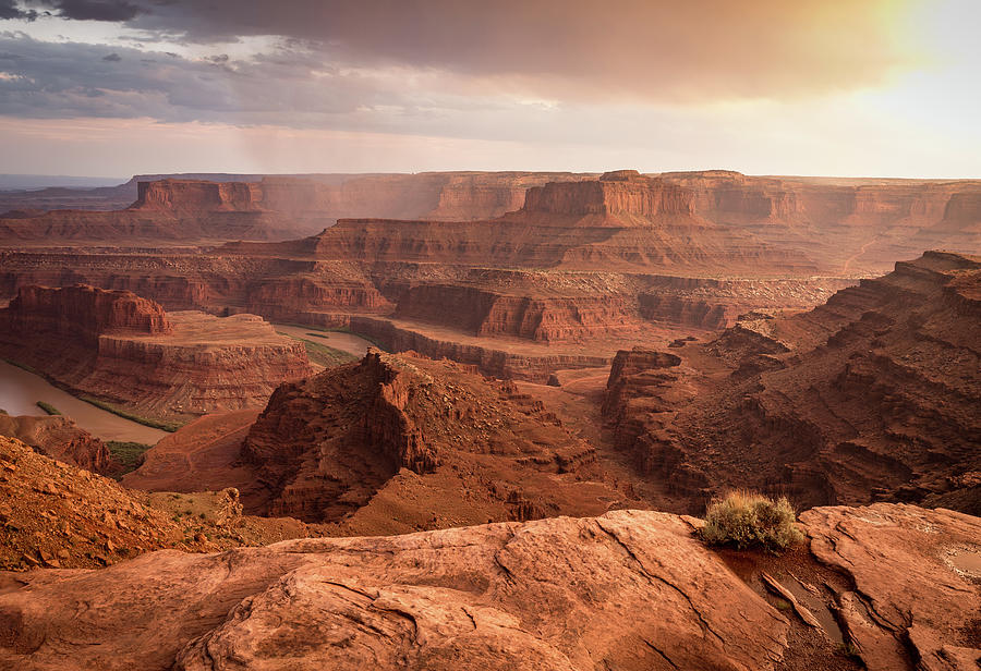 Storm over Canyonlands Photograph by Kyle Lee