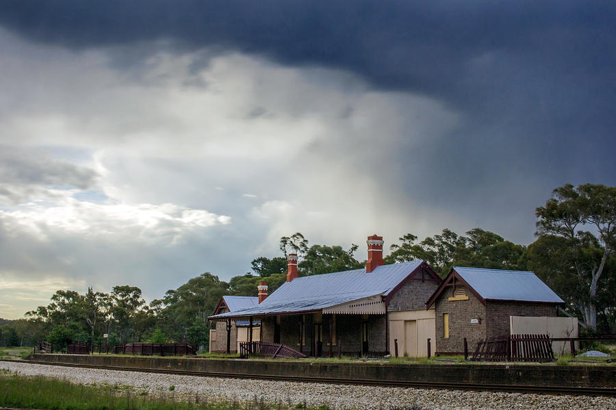 Storm over Capertee Station Photograph by Nicholas Blackwell