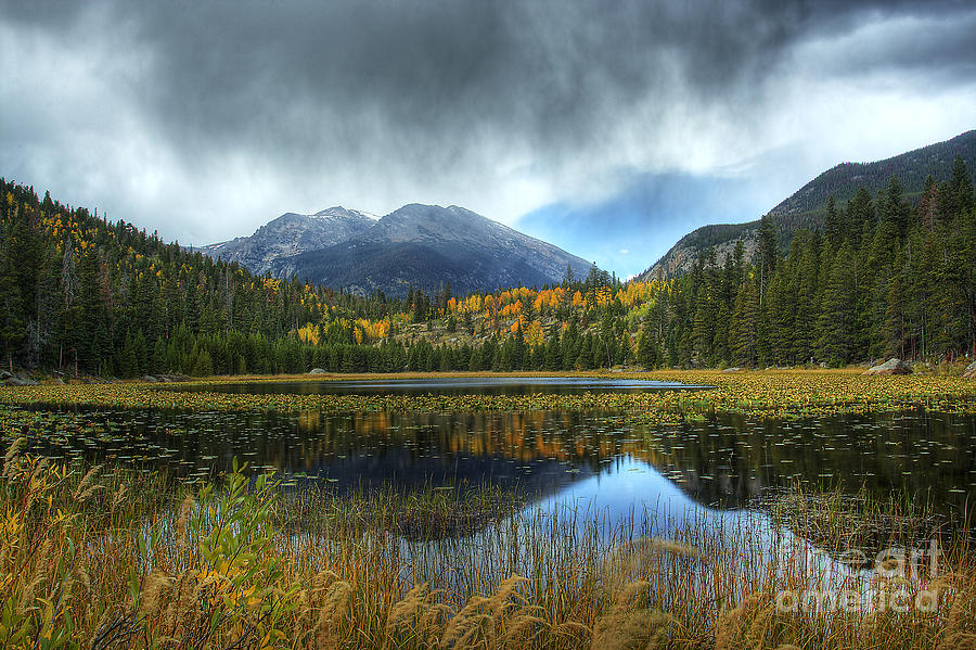 Storm Over Cub Lake by Pete Hellmann Storm Over Cub Lake by Pete Hellmann