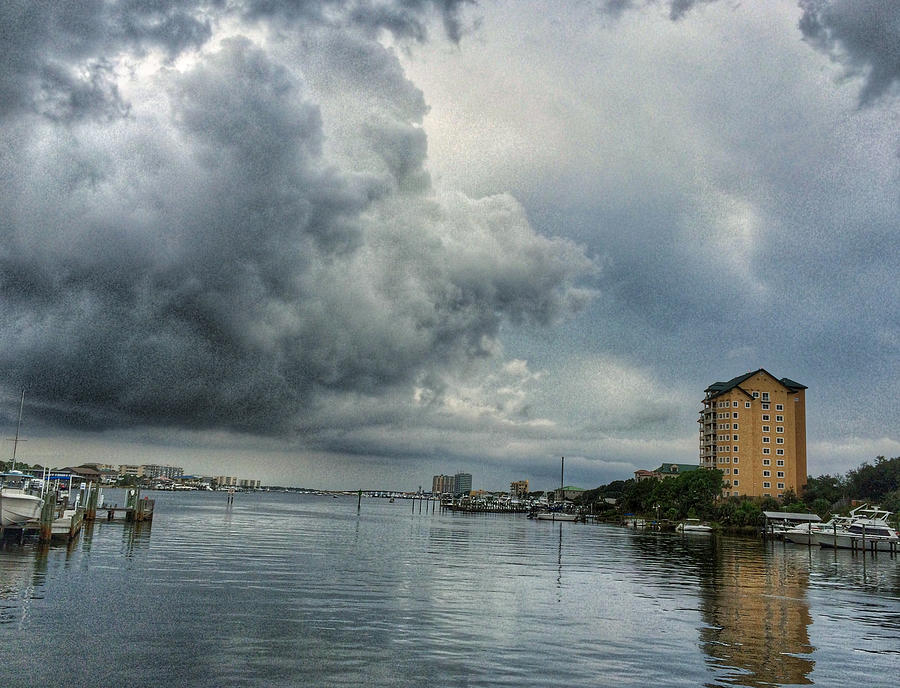 Storm over Destin Florida Photograph by Dustin Miller