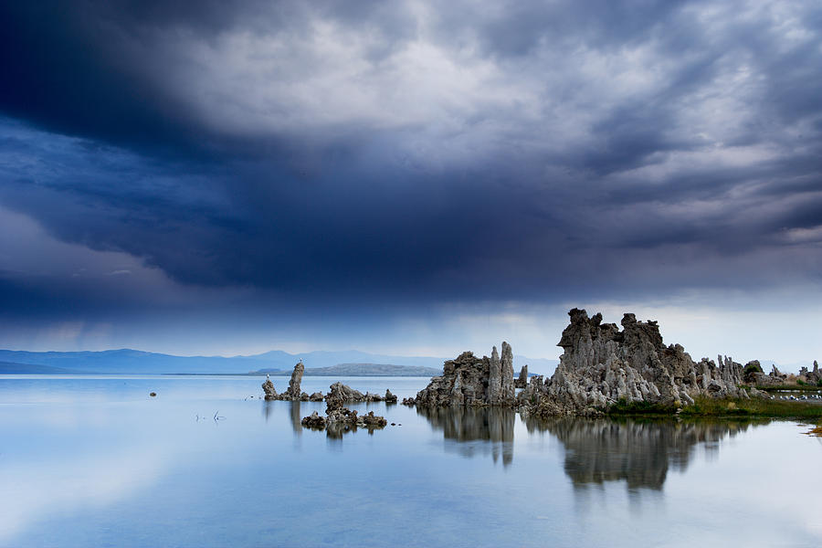 Storm over Mono Lake Photograph by Eric Foltz