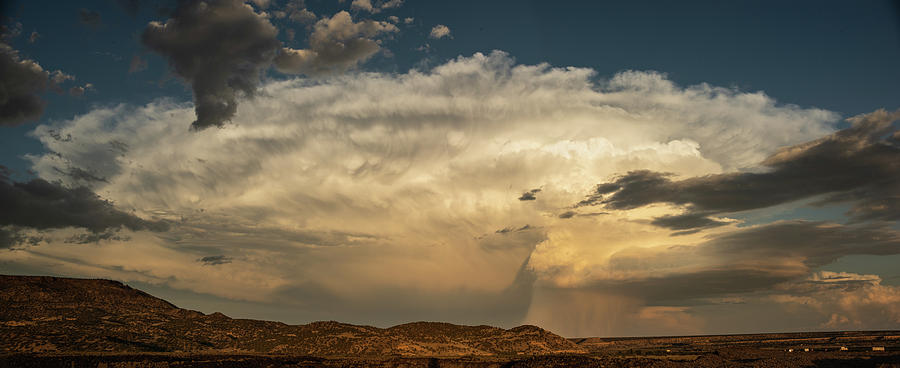 Storm Over New Mexico Panorama Photograph