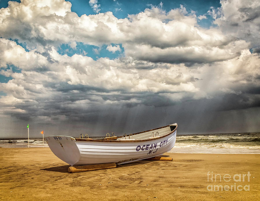 Storm over Ocean City Photograph by Nick Zelinsky Jr