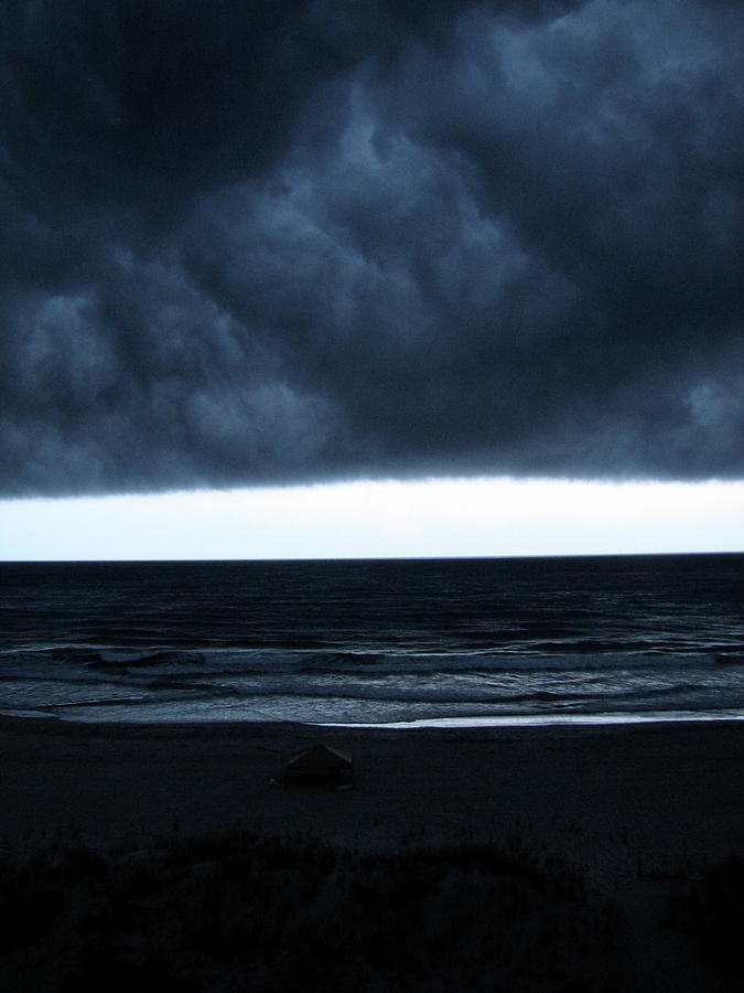 Storm Over Ocean Photograph by Mary Ivy - Fine Art America