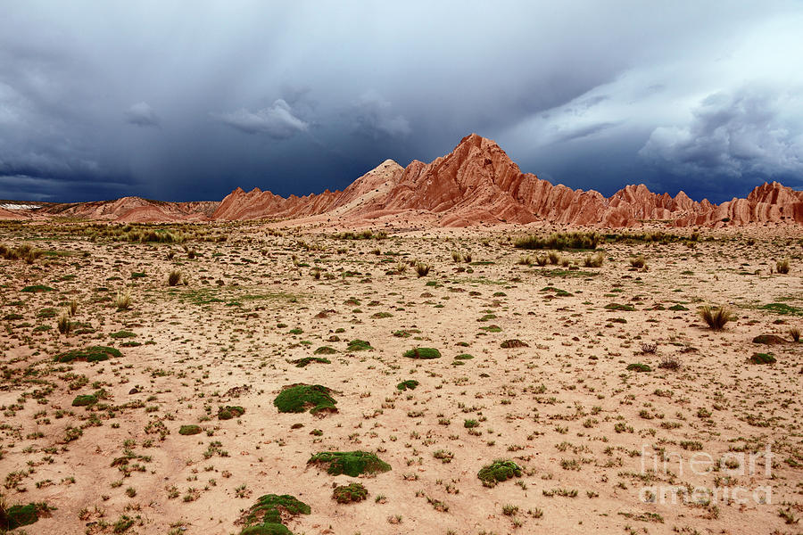 Storm over the Desert Photograph by James Brunker