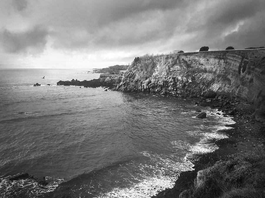 Storm Over the Eastern Shoreline of Angra do Heroismo Terceira Photograph by Kelly Hazel